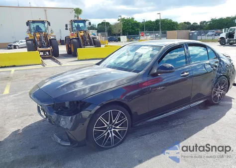 2024 Mercedes-Benz C 43 Amg z USA, uszkodzony, nr VIN W1KAF8HB6RR185662